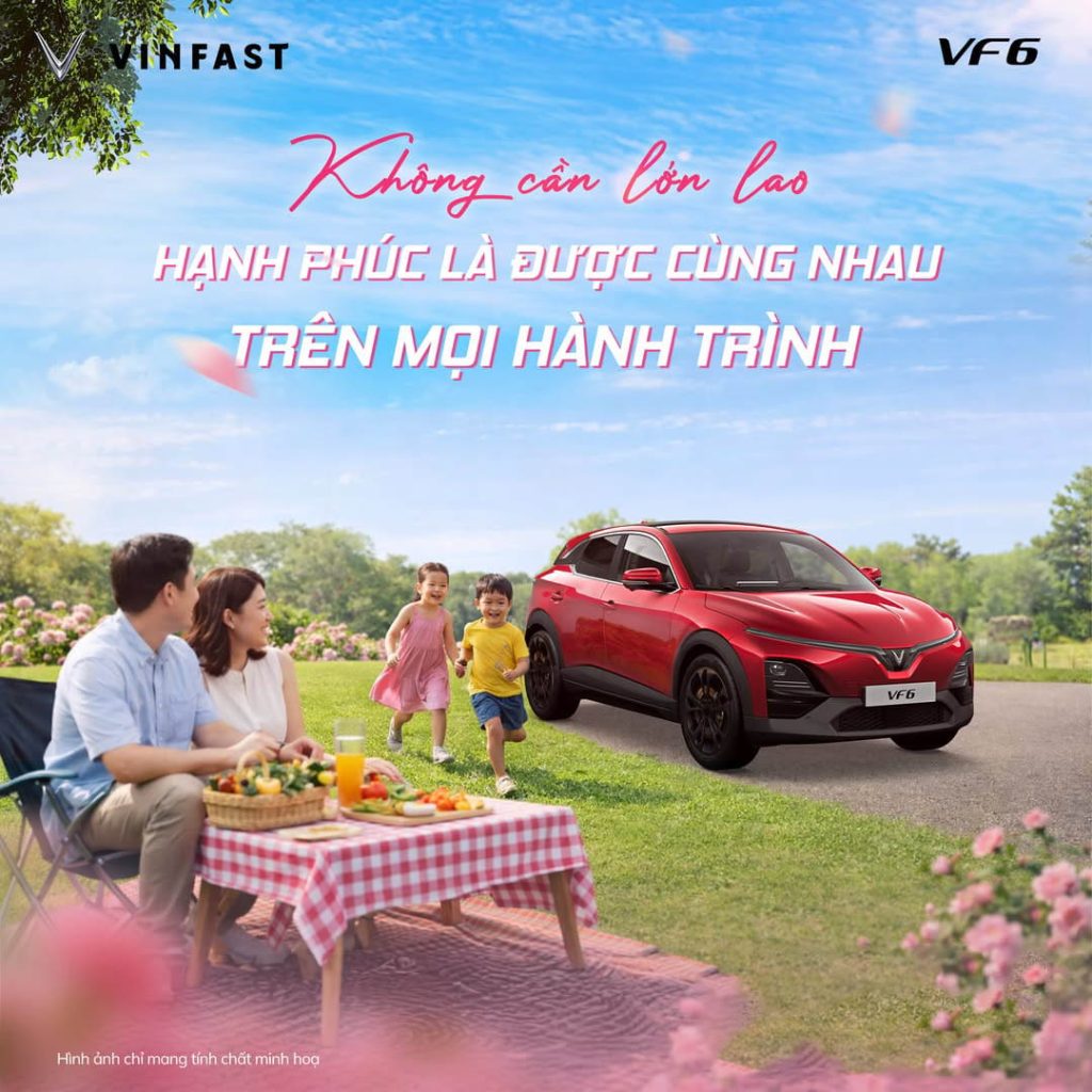 Với VF 6, mỗi hành trình của gia đình trở nên êm ái và trọn vẹn hơn để những khoảnh khắc bình dị ấy luôn được nối dài hạnh phúc.