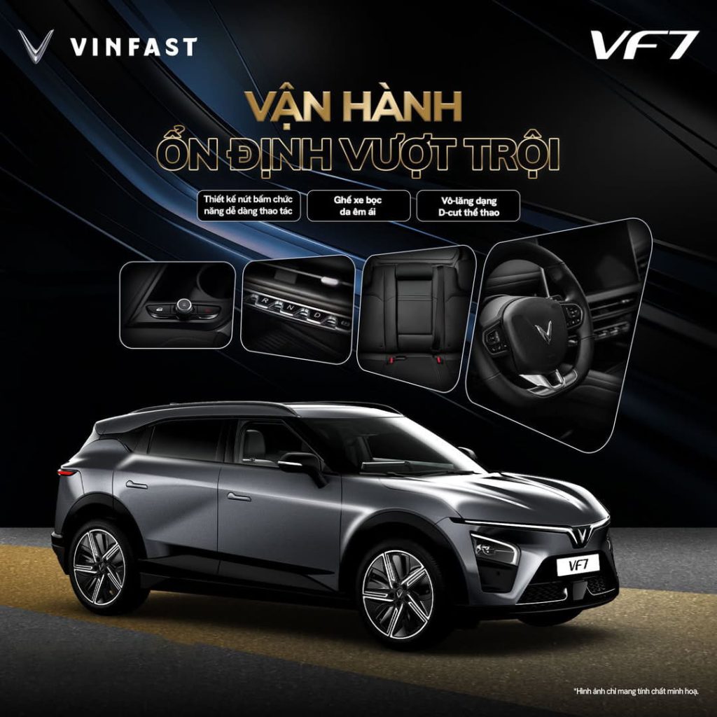 VF 7 - VẬN HÀNH ỔN ĐỊNH VƯỢT TRỘI