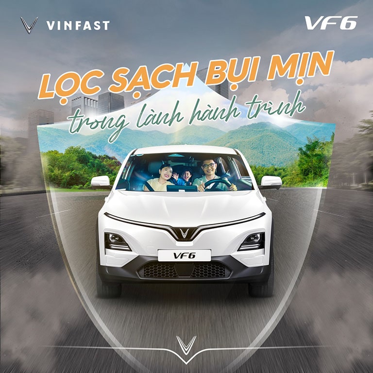 vinfast vf 6 lọc không khí