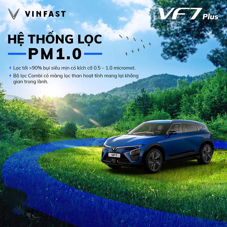 vinfast vf 7 lọc không khí