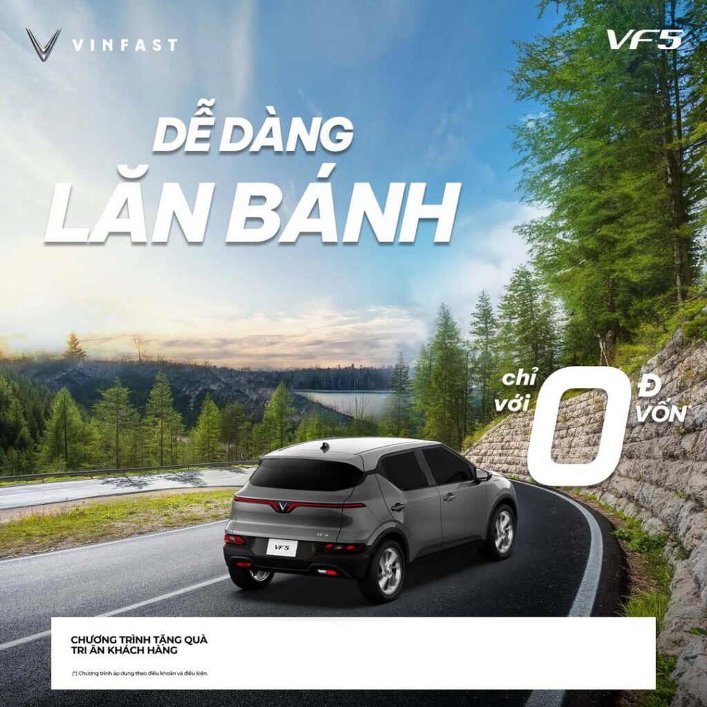 VF 5 - DỄ DÀNG LĂN BÁNH CHỈ VỚI 0 ĐỒNG VỐN*