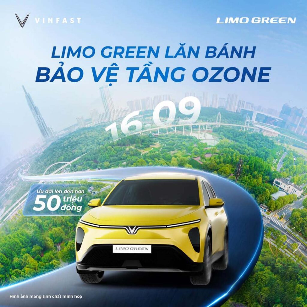 vinfast limo green
