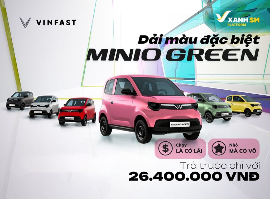 vinfast minio green