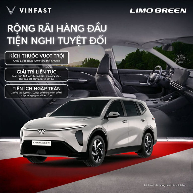 vinfast vf7 rộng hàng đầu phân khúc
