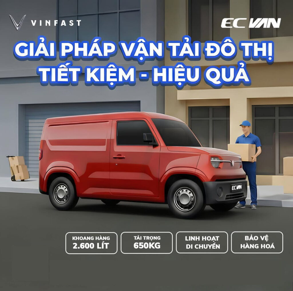 EC VAN - THÙNG HÀNG SIÊU TO, CHẲNG LO KẸT CHỖ!